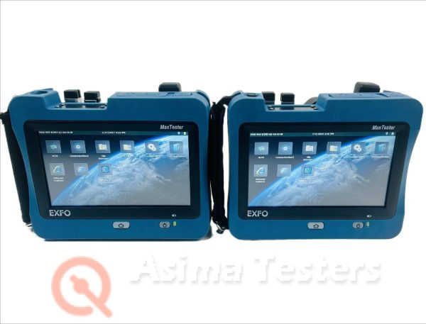 Exfo MaxTester MAX-945-ICERT-Q1-EA-EI QUAD Fiber Loss Test Set (OLTS) ICERT - Image 4