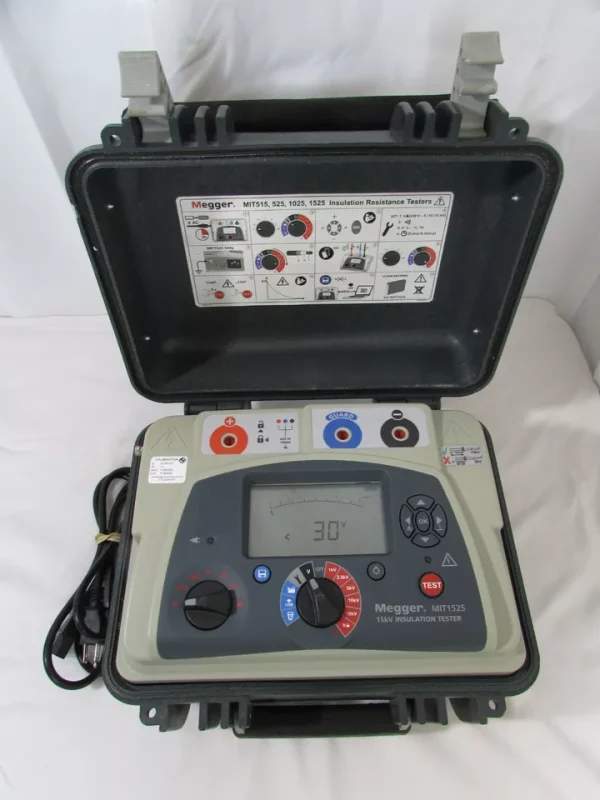 Megger MIT1525 15KV Insulation Resistance Tester