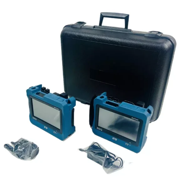 Exfo MaxTester MAX-945-ICERT-Q1-EA-EI QUAD Fiber Loss Test Set (OLTS) ICERT