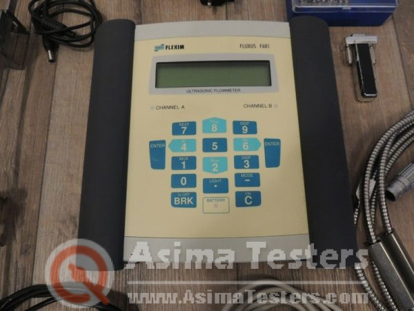 Flexim F 601 Fluxus Ultrasonic Flow Meter Sensors Multi-Functional Flowmeter - Image 2
