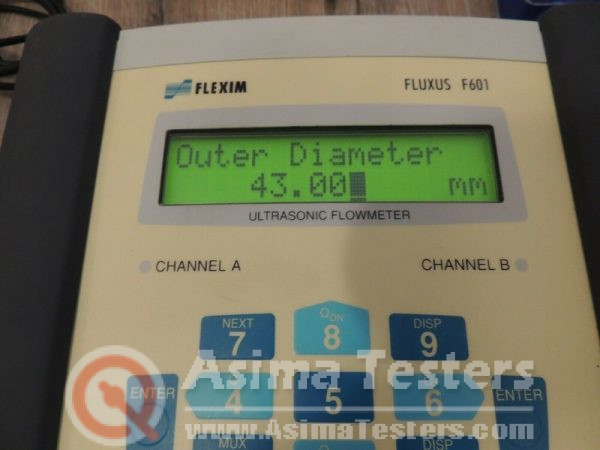 Flexim F 601 Fluxus Ultrasonic Flow Meter Sensors Multi-Functional Flowmeter - Image 3