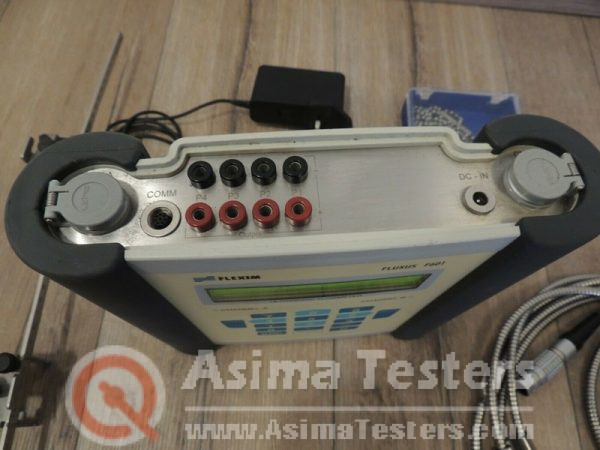 Flexim F 601 Fluxus Ultrasonic Flow Meter Sensors Multi-Functional Flowmeter - Image 5