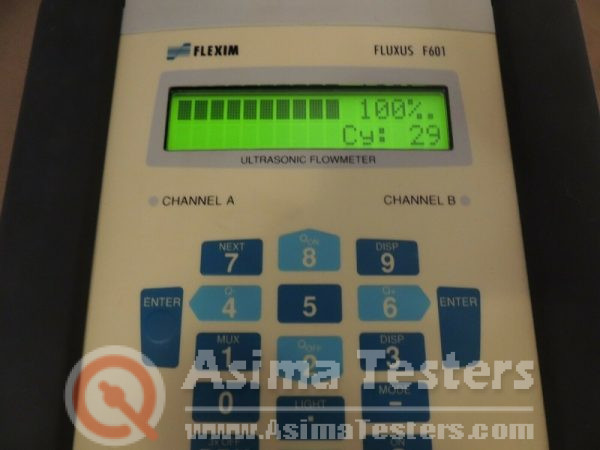 Flexim F 601 Fluxus Ultrasonic Flow Meter Sensors Multi-Functional Flowmeter - Image 7