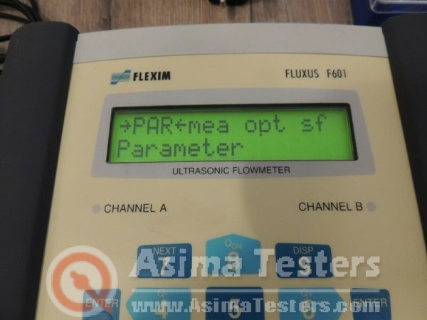 Flexim F 601 Fluxus Ultrasonic Flow Meter Sensors Multi-Functional Flowmeter - Image 8