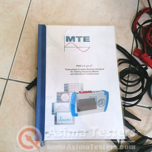 MTE PWS 2.3 GenX Three Phase Portable Electronic Meter Highest Precision Tester - Image 3