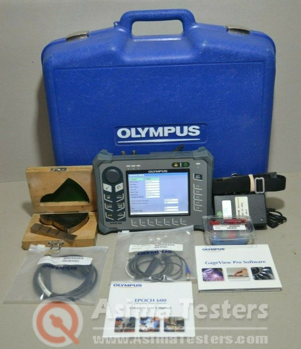 Olympus Epoch 600 Flaw Detector NDT GE AWS BEA All Options Licensed - Image 7