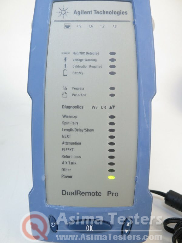 Agilent WireScope PRO N2640A-100 LAN Cable Certifier Set Cat5e Cat6 Cat6a 1GHz - Image 4