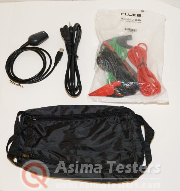 Fluke 1550C KIT Insulation Resistance Testers Megger 5 kV Megohmmeter - Image 5