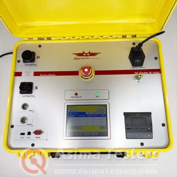 Raytech Tr-Mark Iii 3 Phase 250V Turns Ratio Meter Great Condition - Image 2