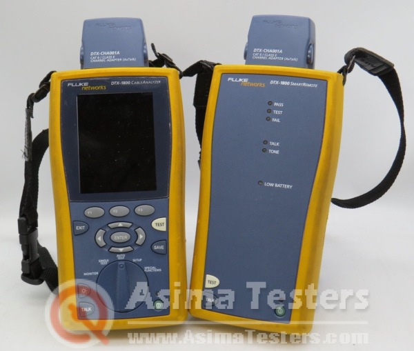Fluke Networks DTX-1800 Cable Analyzer/Smart Remote