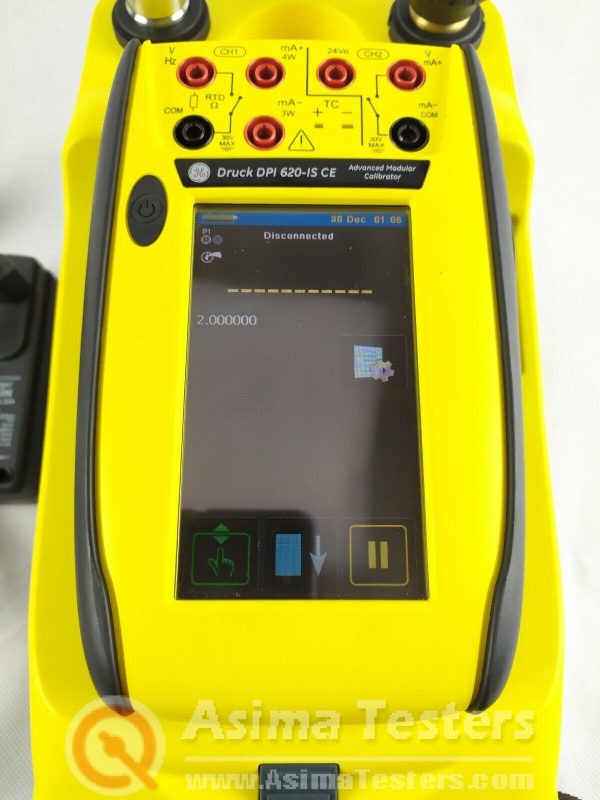 GE Druck DPI 620-IS CE Multifunction Calibrator + PV 621-IS Pressure Station - Image 2