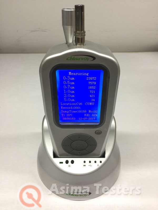 Handheld Six Channels Laser Particle Counter Dust Analyzer - Image 5