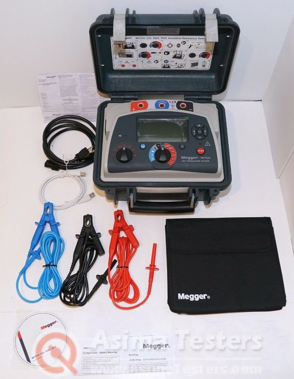 New Megger MIT1525 5 kV Diagnostic Insulation Resistance Tester - Image 4