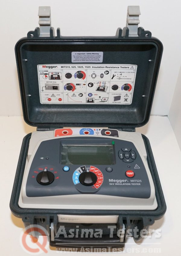 New Megger MIT1525 5 kV Diagnostic Insulation Resistance Tester - Image 7