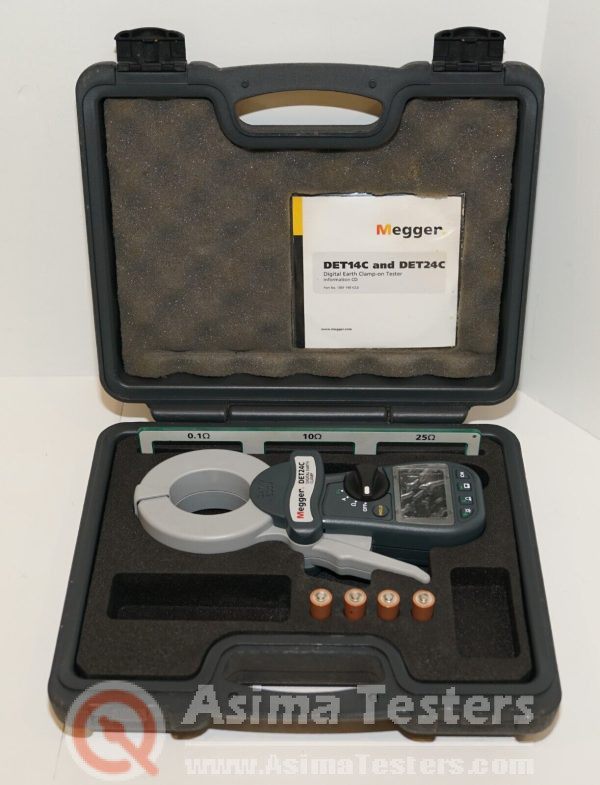 Megger Det24C Digital Earth Ground & Leakage Eliptical Clamp Meter Tester - Image 10