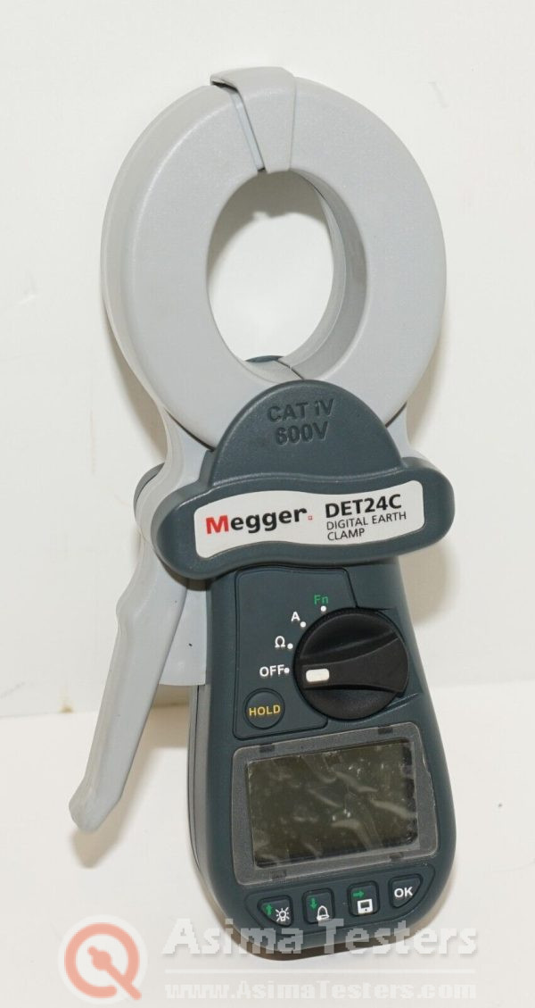 Megger Det24C Digital Earth Ground & Leakage Eliptical Clamp Meter Tester - Image 7