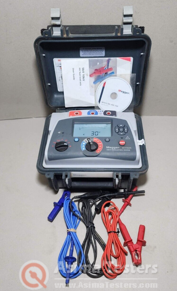 Used Megger MIT1025 10kV Insulation Resistance Tester - Image 3