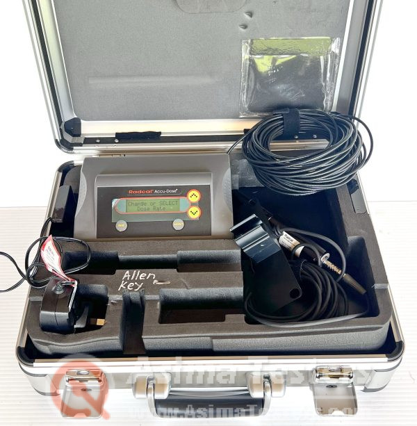 Radcal 2186 Radiation Dose Meter + 9660 Ion Chamber + Hi Dose Chamber
