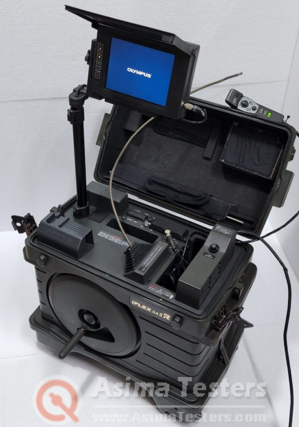 OLYMPUS IPLEX SA II R 6mm/5m INDUSTRIAL VIDEOSCOPE BOROSCOPE IV7650A-2 w/ACCS - Image 4