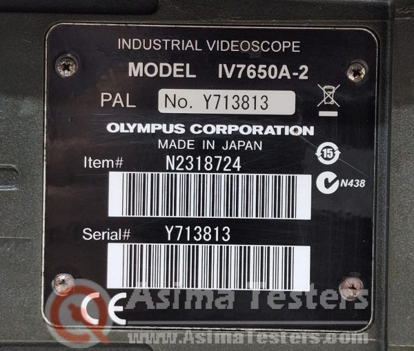 OLYMPUS IPLEX SA II R 6mm/5m INDUSTRIAL VIDEOSCOPE BOROSCOPE IV7650A-2 w/ACCS - Image 10