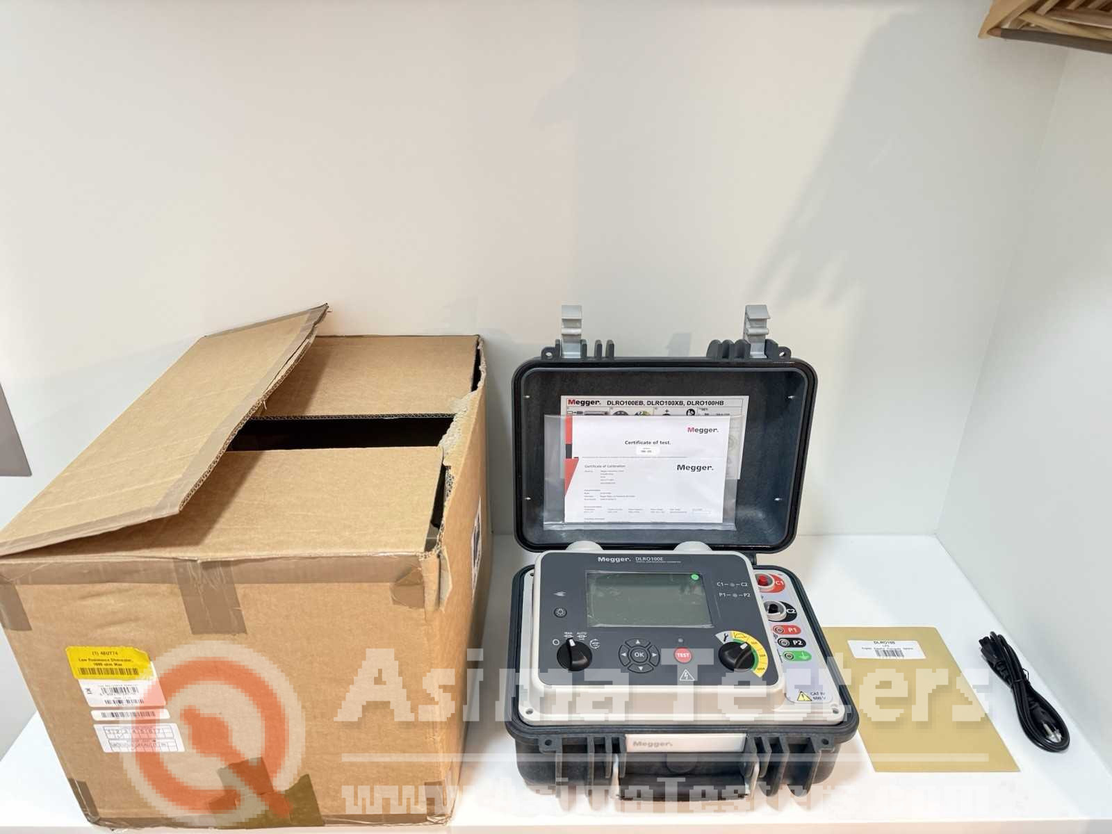 Megger Dlro100Eb Digital Low Resistance Ohmmeter